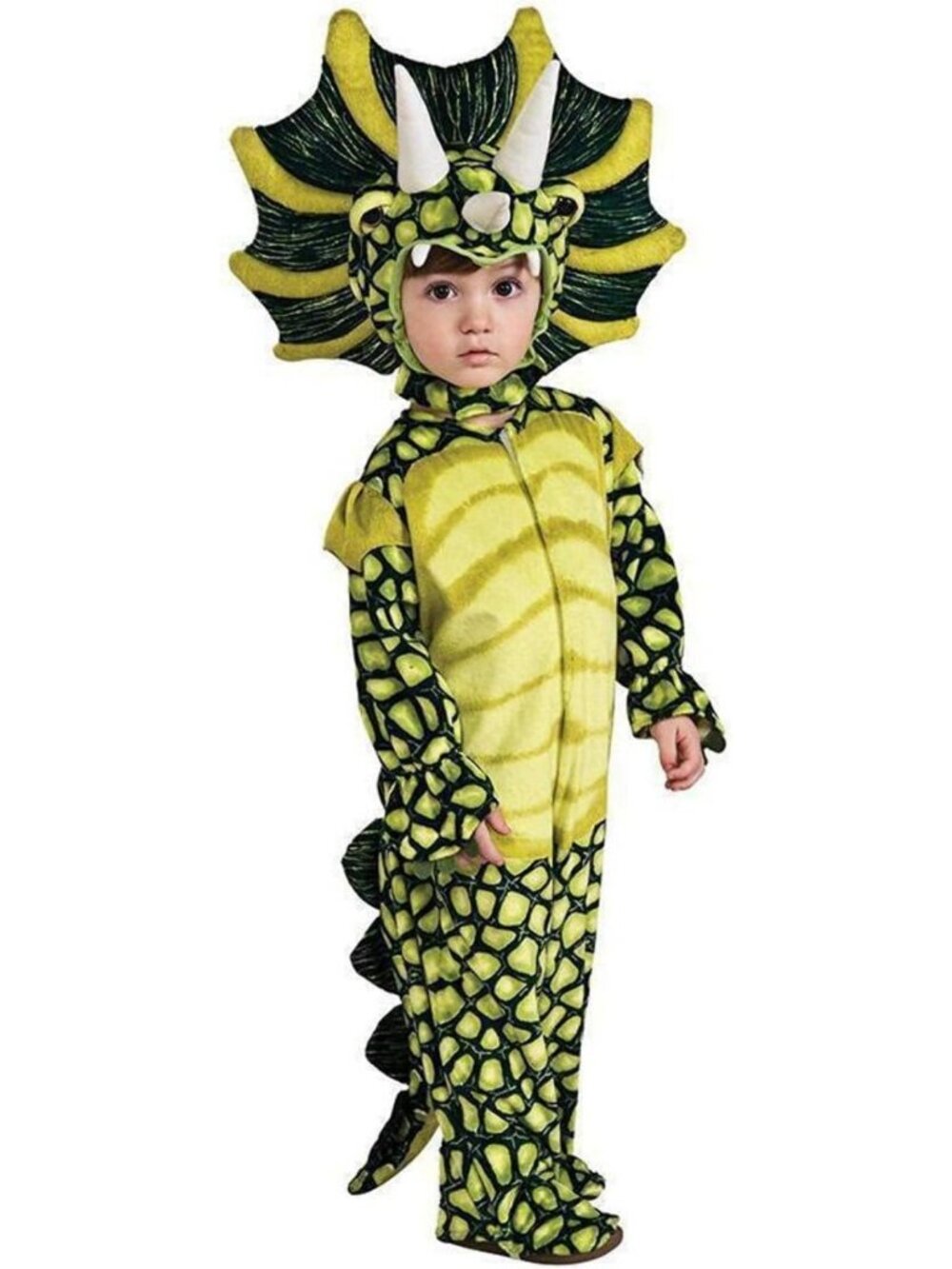 Adorable Triceratops Costume for Kids - Fun Safari Dress-Up Outfit
